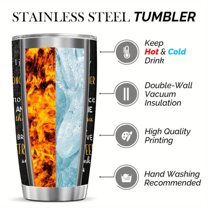 Brother Birthday Gifts, Best Brother Ever Gift Idea from Sister, 20oz Stainless Steel Tumbler for Men, Bro Travel Mu, 1pc