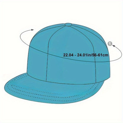 [Lightweight Design] Stylish Snapback Caps with Red 'A' Emblem & Flame Motif - Sporty Design, Trendy Appeal, Polyester Material, Black & White Color Scheme, Casual Headwear | Trendy Snapback | Durable Headgear