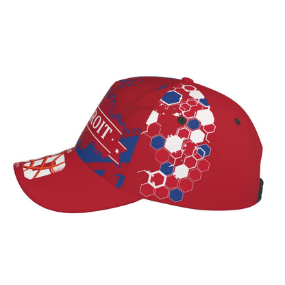 Adjustable Snapback Hat for Detroit State Basketball And Baseball, Perfect for Game Day Gifts for Fans of All Ages