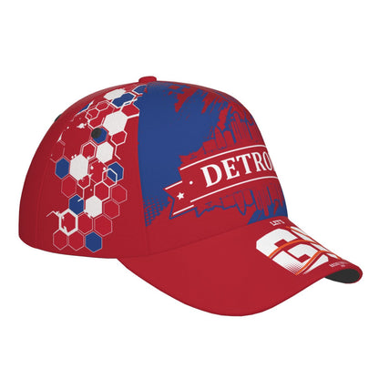Adjustable Snapback Hat for Detroit State Basketball And Baseball, Perfect for Game Day Gifts for Fans of All Ages